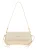 Twinset Witte Leren Schoudertas