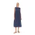 Lange jurk met strik op de rug vrouw Haris Cotton Essentials