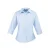 Premier Dames/Dames Poplin 3/4 Mouw Shirt (Lichtblauw)