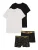 Nike Sportswear Ondergoedset  honing / zwart / wit