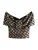 Next Blouse  navy / brokaat / mokka / donkergrijs