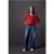 Street One Studio Dames Blouse met plooien in Rood