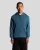 Lyle & Scott Loopback Katoenen Volledige Rits Hoodie – Blauw