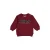 Feetje sweater Built for Fun met tekst – bordeaux