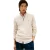 Tommy Hilfiger Heren Ritssluiting Regular Trui (Havermelk)