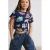 Desigual Minnie Mouse T-shirt met print – donkerblauw