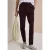Broek met Mid Waist-taille en smalle pijpen in casual pasvorm