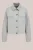 WE Fashion – Dames jack – Regular fit – Lichtgrijs gemeleerd –