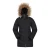 Mountain Warehouse Dames/Dames Isla II Lange Donzen Jas (Jet Zwart)