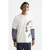 Scotch & Soda Loose Fit Applique T-shirt Eggnog