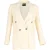 Loro Piana Giacca-42 Nd Dubbelzijdige Blazer in Gele Linnen