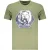Cavalli Class Verde Katoenen Heren T-Shirt