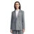 Dames oversized knoopblazer Nife Striped