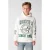 Shoeby hoodie met print – ecru/groen