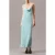 Calvin Klein Crepe Low Back Drape Dress Ether
