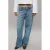MANGO TEEN wide leg jeans – light blue