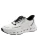 MARCO TOZZI Sneakers laag  grijs / zwart / wit