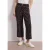 Street One Dames Wide Legs broek met riemdetail in Bruin