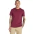 Timberland Short Sleeve Tee Burgundy