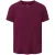 Slazenger Trainings-T-shirt voor dames met gekruiste zoom (Pruim)