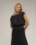 Mouwloze gebreide net top
