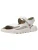 Softinos Sandalen met riem  grijs / wit