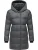 Ragwear Wintermantel ‘Niara’  donkergrijs