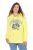 LAURASØN Sweatshirt  lichtblauw / neongeel
