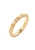 Haze&Glory Ring  goud / transparant