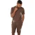 Threadbare Korte broek met bloemmotief heren (Mustang Bruin)