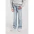 America Today high waist loose fit jeans light blue denim