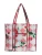 love & roses Shopper  hemelsblauw / groen / rood / wit