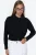 Korte Geribbelde Cardigan met Knopen