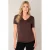 Base Level T-shirt bruin