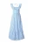 VERO MODA Zomerjurk ‘VMJarlotte’  blauw / wit