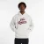 new balance Sweatshirt  lichtgrijs / donkerrood