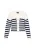 DreiMaster Maritim Gebreid vest  navy / wit