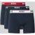Boss Boxershort van katoenmix in set van 3 model ‘3P Boxer Brief’
