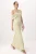 TRENDYOLMİLLA Dames Groen Effen Maxi Mouwloos Recht Avond & Gala Jurk