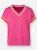 heine Shirt  oranje / pink / wit