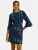 love & roses Jurk  blauw / turquoise / groen / lila / zwart