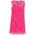 Dolce & Gabbana mini-jurk met kanten patroon in roze katoen