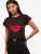 Lipsy Shirt  rood / zwart / wit