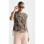 Scotch & Soda Printed Chiffon Top With Ruffle Details Lucky Bandana Multi