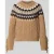 Christian Berg Woman Regular fit gebreide pullover met lanawol-aandeel