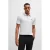 BOSS slim fit polo Paddy Pro met contrastbies white