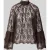milano italy Blouses T-shirt van kant met opstaande kraag