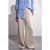 Reiss Linen Wide Leg Trouser Neutral