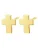 Dear Me Oorbellen ‘Believe’  goud