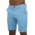 Heren Farah Basset Chino Short in Blauw